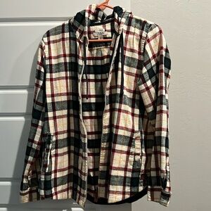 L.L. Bean relax fit vip up hoodie med